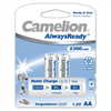 Picture of Camelion | AA/HR6 | 2300 mAh | AlwaysReady Rechargeable Batteries Ni-MH | 2 pc(s)