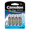 Picture of Camelion | LR6-BP4DG | AA/LR6 | Digi Alkaline | 4 pc(s)