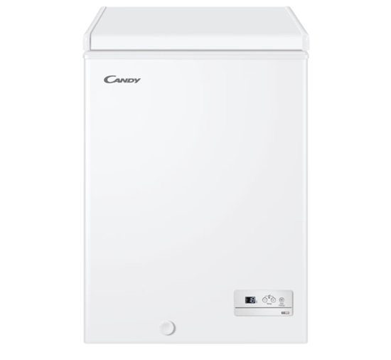 Изображение Candy | Freezer | CHAE 1002E | Energy efficiency class E | Chest | Free standing | Height 84.5 cm | Total net capacity 97 L | White