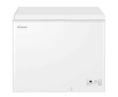 Picture of Candy | Freezer | CHAE 2002E | Energy efficiency class E | Chest | Free standing | Height 84.5 cm | Total net capacity 196 L | White