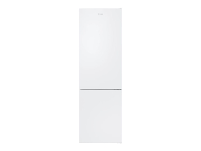 Attēls no Candy | Refrigerator | CCT3L517EW | Energy efficiency class E | Free standing | Combi | Height 176 cm | Fridge net capacity 186 L | Freezer net capacity 74 L | Display | 39 dB | White