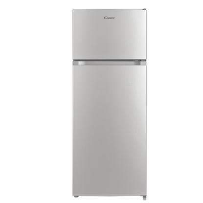 Picture of Candy | Refrigerator | CDG1S514ES | Energy efficiency class E | Free standing | Double Door | Height 142.8 cm | Fridge net capacity 170 L | Freezer net capacity 41 L | 41 dB | Silver