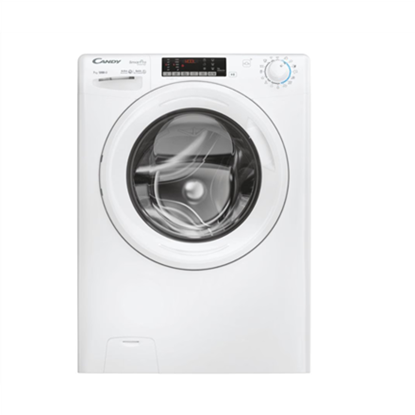 Attēls no Candy | Washing Machine | CO4 274TWM6/1-S | Energy efficiency class A | Front loading | Washing capacity 7 kg | 1200 RPM | Depth 45 cm | Width 60 cm | Display | LCD | Wi-Fi | White