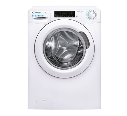 Attēls no Candy | Washing Machine | CSO4 1265TE/1-S | Energy efficiency class D | Front loading | Washing capacity 6 kg | 1200 RPM | Depth 45 cm | Width 60 cm | Display | LCD | Steam function | Wi-Fi | White