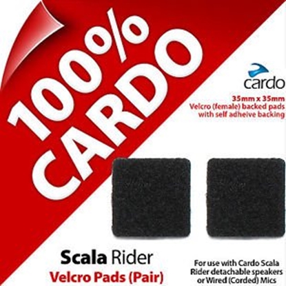 Attēls no Cardo Scala rider velcro pagalvėlės mikrofonui