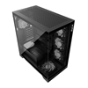 Picture of Case|ADATA|XPG Invader X|MidiTower|Case product features Transparent panel|Not included|ATX|MicroATX|MiniITX|Colour Black|INVADERXMT-BKCWW