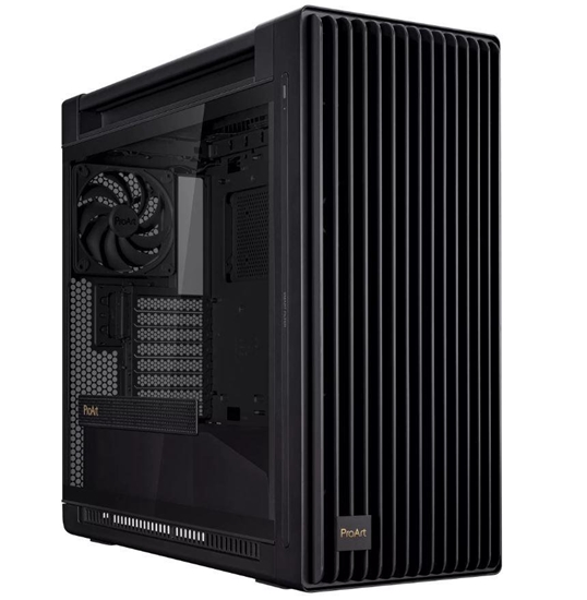 Picture of Case|ASUS|PA602|MidiTower|Case product features Transparent panel|Not included|ATX|EATX|MicroATX|MiniDTX|MiniITX|Colour Black|PROARTPA602TGARGBBLK