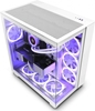 Изображение Case|NZXT|H9 FLOW|MidiTower|Case product features Transparent panel|Not included|ATX|MicroATX|MiniITX|Colour White|CM-H91FW-01