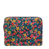 Picture of Casyx | SLVS-000023 | Casyx for MacBook | Fits up to size 13 ”/14 " | Sleeve | Canvas Flowers Dark | Waterproof