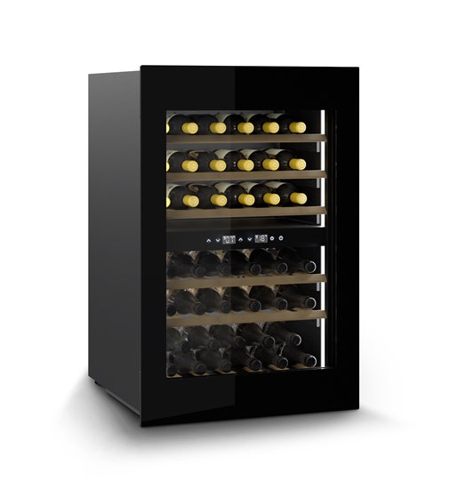 Picture of Caso | Wine Cooler | WineDeluxe WD 41 | Energy efficiency class F | Built-in | Bottles capacity 41 | Black