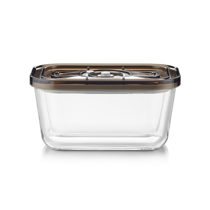 Attēls no Caso Glass Vacuum Container with Plastic Lid | VacuBoxx Eco M | Transparent