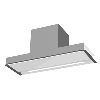 Attēls no CATA | Hood | RENOVA PURE AIR MNV90 GWH | Canopy | Width 90 cm | Mechanical control | LED | Stainless steel