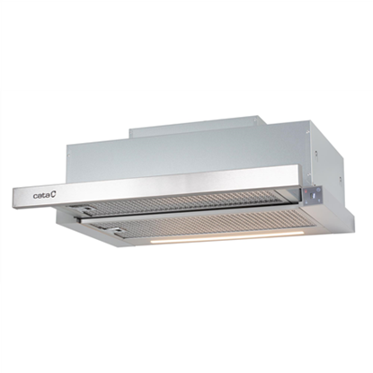 Picture of CATA | Hood | TFH 6630 X /A | Telescopic | Energy efficiency class A+ | Width 60 cm | 605 m³/h | Touch Control | LED | Stainless steel