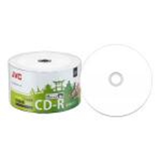 Picture of CD-R 80min/700Mb 52x (wrap)50 printable JVC TW