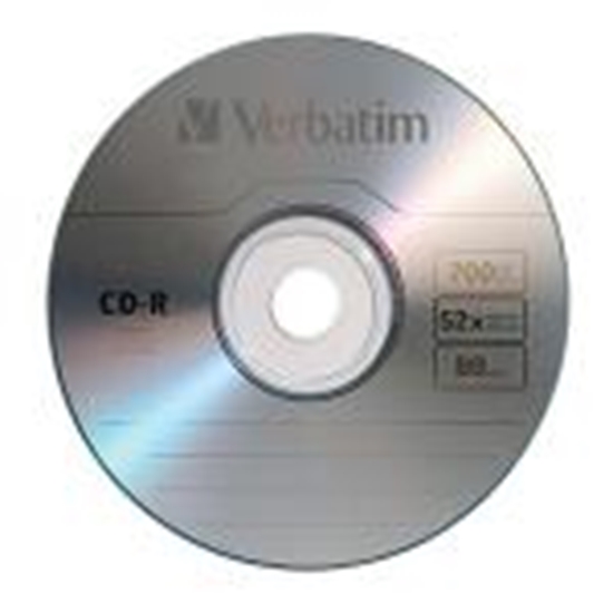 Picture of CD-R 80min/700Mb 52x,  1 gab.