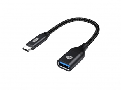 Изображение CONCEPTRONIC Adapter USB-C -> USB-A 3.0  OTG 10Gb/s  schwarz