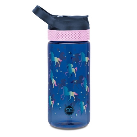 Picture of COOLPACK Water Bottle BIBBY 420 ml Blue unicorn