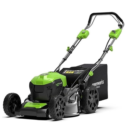 Изображение Cordless Lawnmower with Drive 40V 46 cm Greenworks GD40LM46SP - 2506807