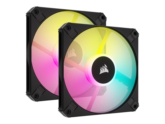 Изображение Corsair | 120mm PWM Fluid Dynamic Bearing Fan | iCUE AF120 RGB SLIM | Case Fan