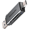 Picture of CRE-DAC Czytnik kart zewnętrzny USB3.2 Gen 1 Type-C + Type-A SD/microSD