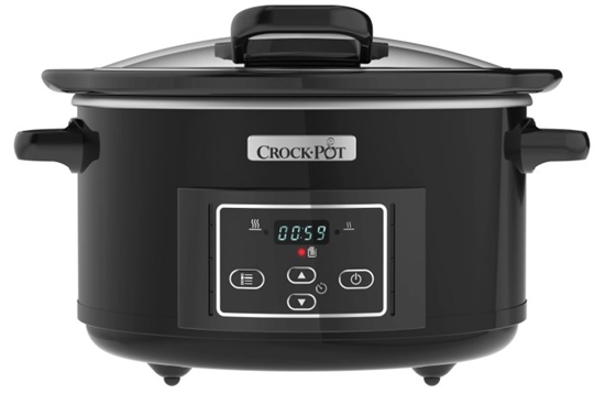 Picture of Crock-Pot CSC052X slow cooker 4.7 L Black, Silver