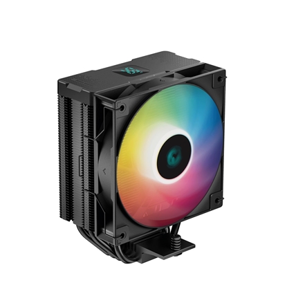 Изображение DeepCool AG400 Digital BK ARGB Processor Air cooler 12 cm Black 1 pc(s)