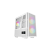 Изображение Deepcool CH360 | White | Mid Tower | Power supply included No | ATX PS2