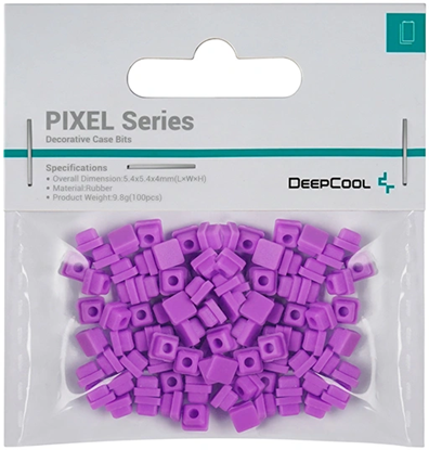 Attēls no Deepcool Decorative Case Bits | PIXEL Series | Violet