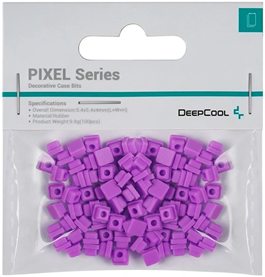 Изображение Deepcool Decorative Case Bits | PIXEL Series | Violet