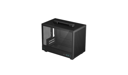 Изображение Deepcool Ultra-portable Case | CH160 | Black | Mini-ITX | Power supply included No | ATX PS2