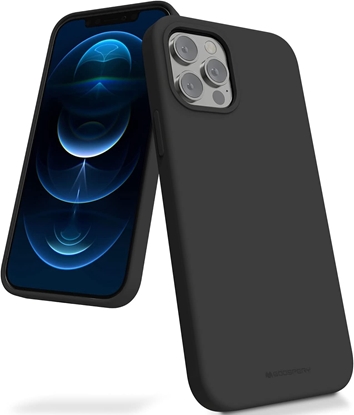 Attēls no Mob. telefono Dėklas Mercury Silicone Case Apple iPhone 11 juodas