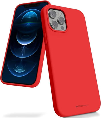 Изображение Dėklas Mercury Silicone Case Apple iPhone 11 raudonas