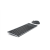 Изображение DELL KM7120W keyboard Mouse included RF Wireless + Bluetooth QWERTY Nordic Grey, Titanium