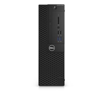 Attēls no DELL OptiPlex 3050 i5-7500 SFF Intel® Core™ i5 8 GB DDR4-SDRAM 1000 GB SSD Windows 10 Pro PC Black REPACK New Repack/Repacked