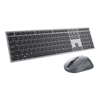 Изображение Dell Premier Multi-Device Keyboard and Mouse | KM7321W | Keyboard and Mouse Set | Wireless | Ukrainian | Titanium Gray | 2.4 GHz, Bluetooth 5.0