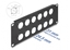 Attēls no Delock 10″ D-Type Patch Panel 12 port 2U black