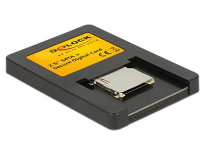 Attēls no Delock 2.5 Card Reader SATA  Secure Digital Card