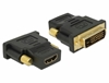 Picture of Delock Adapter DVI 24+1 pin male > HDMI female