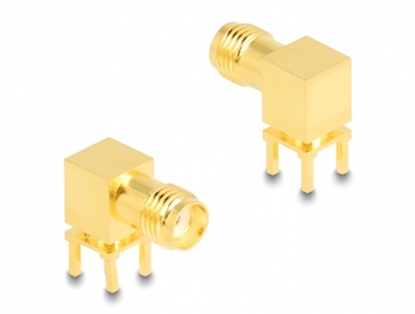 Attēls no Delock Adapter SMA jack 90° PCB HBI59-1