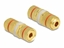 Изображение Delock Audio Adapter binding post to binding post for installation, red ring