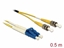 Picture of Delock Cable Optical Fibre LC > ST Singlemode OS2 2 m