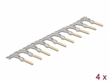 Picture of Delock Crimp contacts for D-Sub crimp male 40 pieces