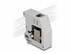 Picture of Delock DIN rail Adapter with Keystone Module RJ45 jack to RJ45 jack Cat.6A