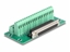 Attēls no Delock D-Sub 37 pin female to Terminal Block for DIN rail