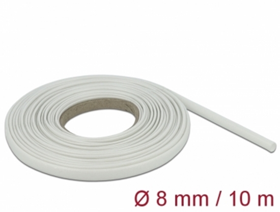 Изображение Delock Fiberglass Sleeving 10 m x 8 mm white