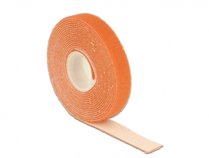 Attēls no Delock Hook-and-loop fasteners L 3 m x W 13 mm roll orange