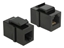 Picture of Delock Keystone Module RJ12 female  RJ12 female Cat.3 black