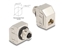 Изображение Delock M12 Adapter X-coded 8 pin female to RJ45 jack Cat.6A STP metal