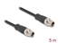 Picture of Delock M12 Cable X-coded 8 pin male to male PVC 5 m