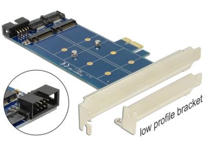 Picture of Delock PCI Express Card  2 x internal M.2 NGFF